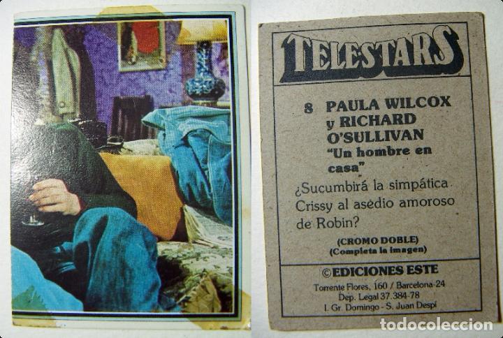 Coleccionismo cromos antiguos: CROMO TELESTARS N&ordm; 8 SIN PEGAR - Foto 1