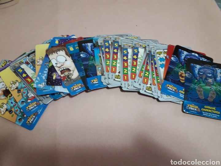 Coleccionismo cromos antiguos: Cromos lote 60 The Trash Pack a&ntilde;o 2011 - Foto 1