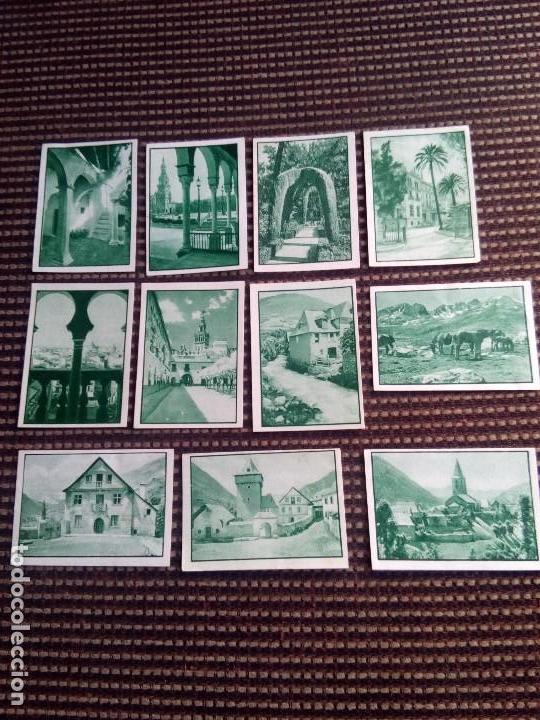 Collezionismo Figurine antiche: Gallina blanca 2 &aacute;lbum serie 47 extremos de espa&ntilde;a lote de 11.cromos diferentes sin pegar