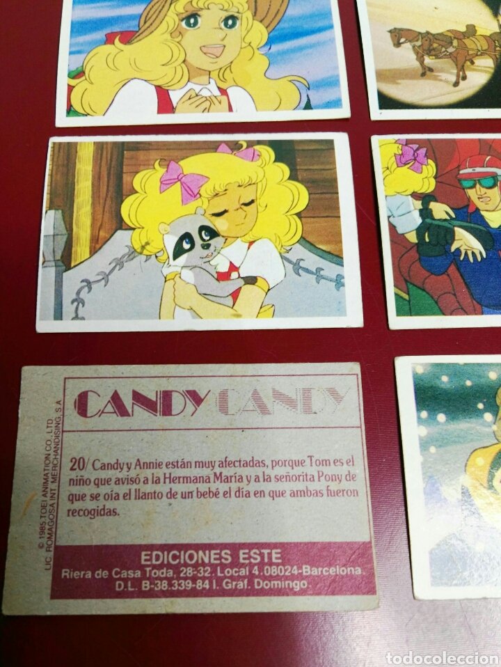 Coleccionismo cromos antiguos: Cromos Candy Candy 1985 - Foto 4