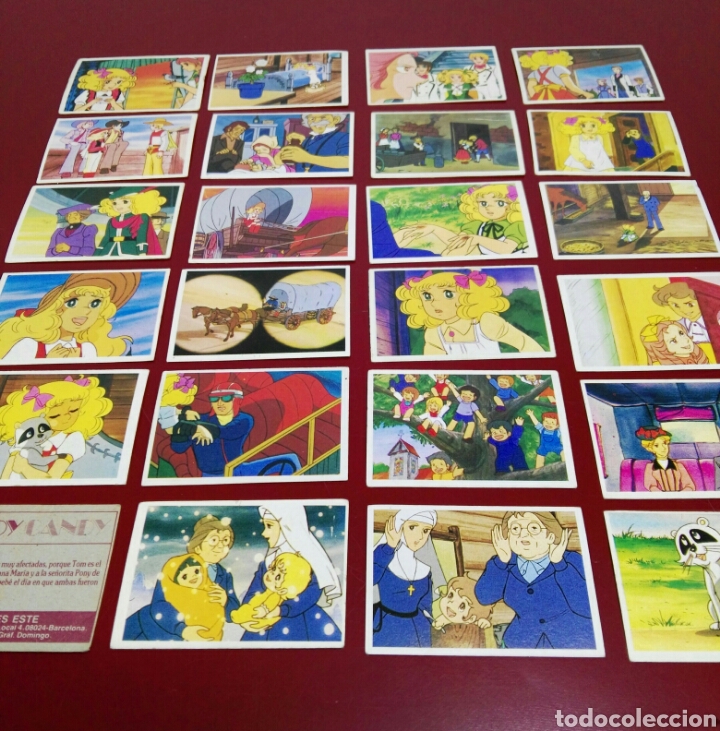 Coleccionismo cromos antiguos: Cromos Candy Candy 1985 - Foto 5