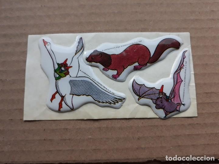 Coleccionismo cromos antiguos: PEGATINA la llamada de los gnomos la piara - Foto 1