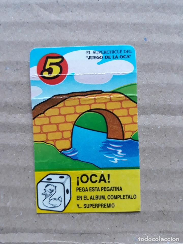 Coleccionismo cromos antiguos: ANTIGUO CROMO CHICLE .-juego de la oca - Foto 1