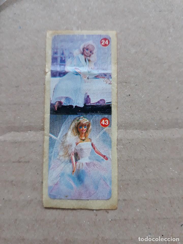 Coleccionismo cromos antiguos: pegatina chicle vidal barbie - Foto 1