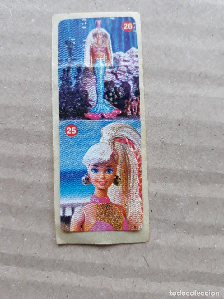 Coleccionismo cromos antiguos: pegatina chicle vidal barbie - Foto 1