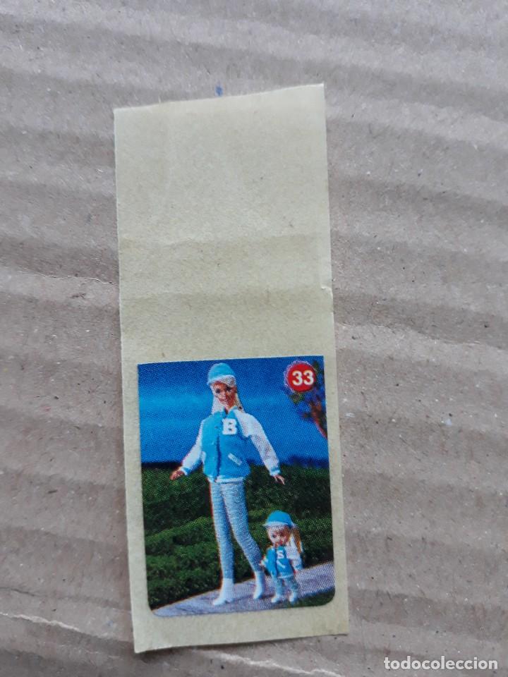 Coleccionismo cromos antiguos: pegatina chicle vidal barbie - Foto 1