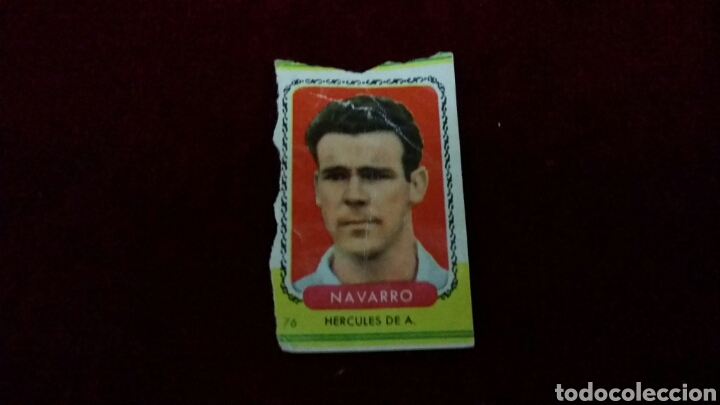 Coleccionismo cromos antiguos: Navarro (H&eacute;rcules de a.) - Foto 1