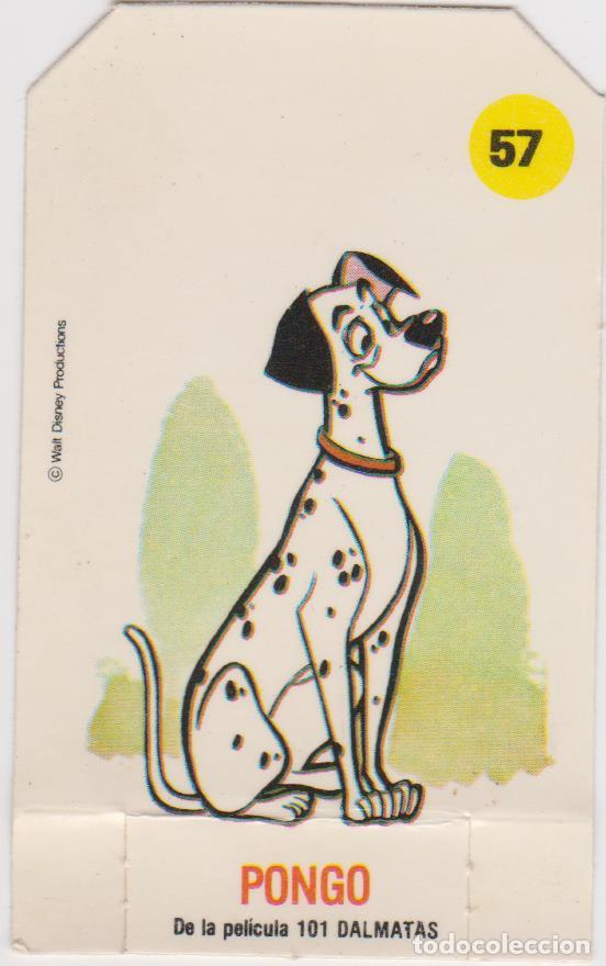 Coleccionismo cromos antiguos: BIMBO-- PLASTICROMOS -- N&ordm; 57 PONGO - Foto 1