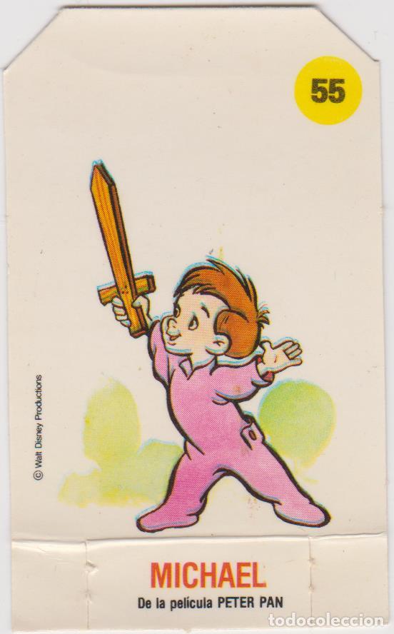 Coleccionismo cromos antiguos: BIMBO-- PLASTICROMOS -- N&ordm; 55 MICHAEL - Foto 1