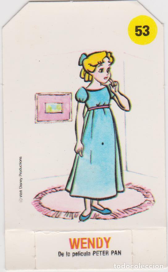Coleccionismo cromos antiguos: BIMBO-- PLASTICROMOS -- N&ordm; 53 WENDY - Foto 1