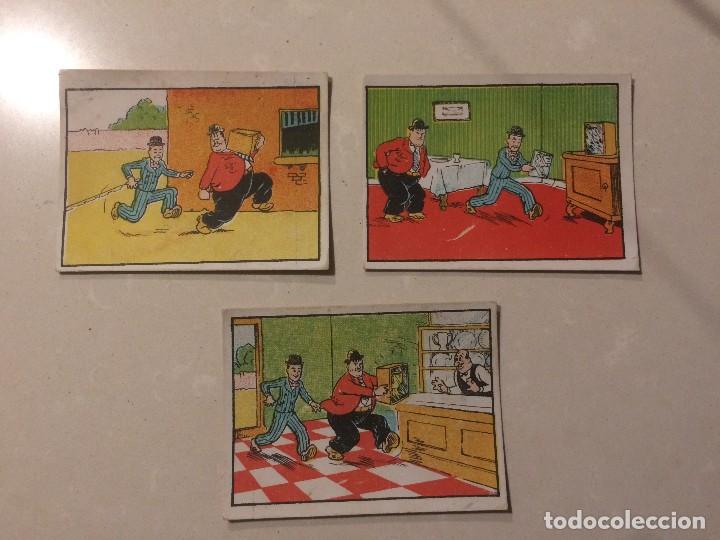 Coleccionismo cromos antiguos: Cromos - Aventuras de Laurel y Hardy - Foto 1