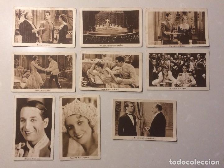 Coleccionismo cromos antiguos: 9 Cromos - El desfile del amor - Chocolate E.Juncosa - Foto 1