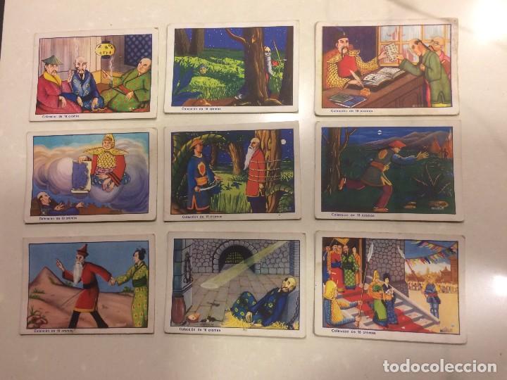 Coleccionismo cromos antiguos: 9 Cromos - El Jarron misterioso - Chocolates E.Juncosa - Foto 1