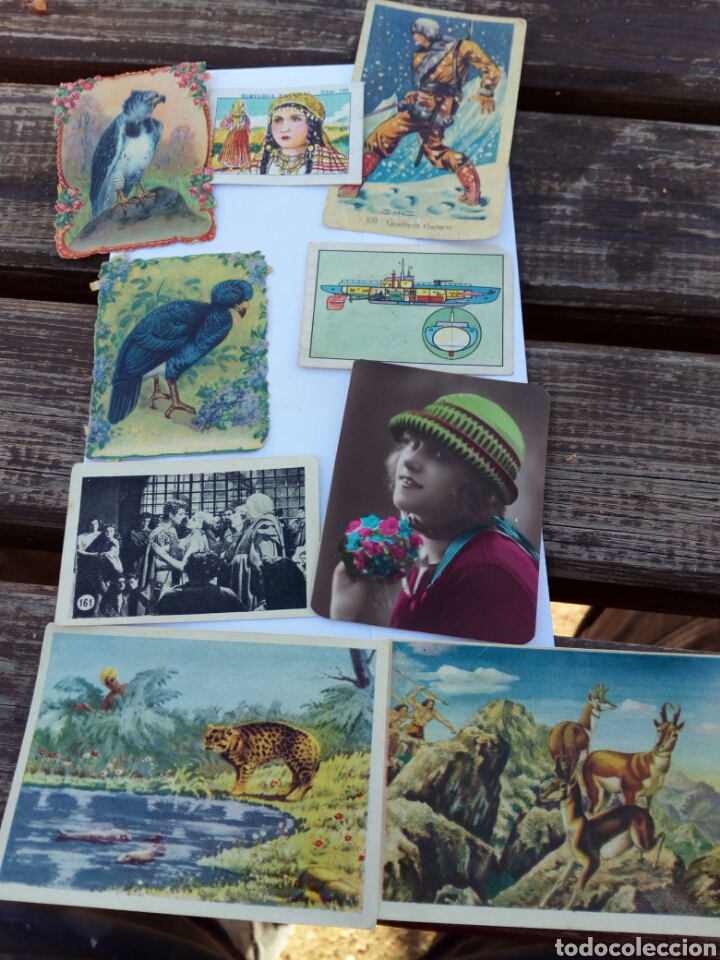 Collectionnisme Cartes &agrave; collectionner anciennes: 9 cromos viarias colecciones antiguos