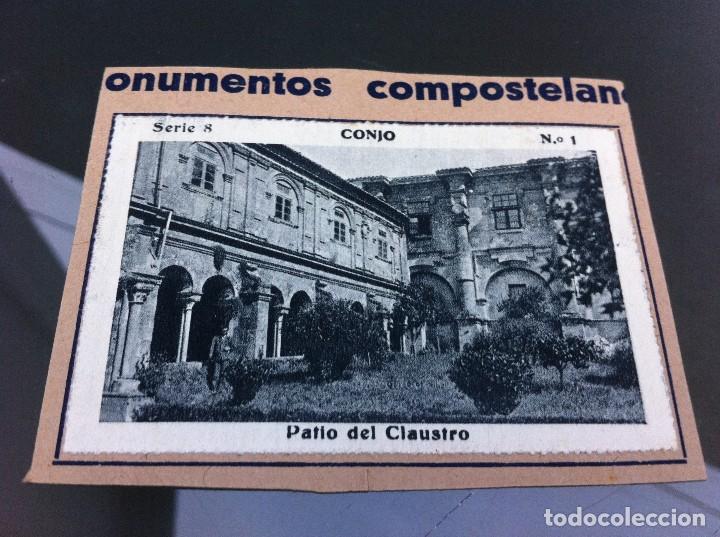 Collezionismo Figurine antiche: CROMO BELLEZAS DE GALICIA (CONJO, SERIE 8, N&ordm; 1, PATIO... (PEGADO AL CART&Oacute;N ORIGINAL)