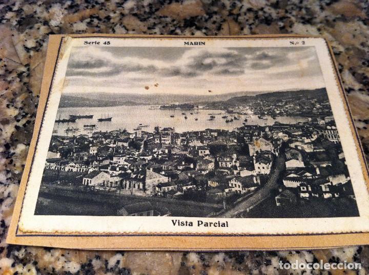 Sammeln alte Sammelbilder: CROMO BELLEZAS DE GALICIA (MAR&Iacute;N SERIE 45, N&ordm; 2) VISTA PARCIAL (PEGADO AL CART&Oacute;N ORIGINAL)