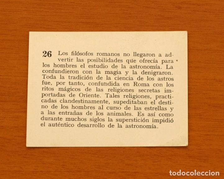 Coleccionismo cromos antiguos: Historia del Progreso Humano - N&ordm; 26 - Editorial Mateu 1966 - Nunca pegado - Foto 2