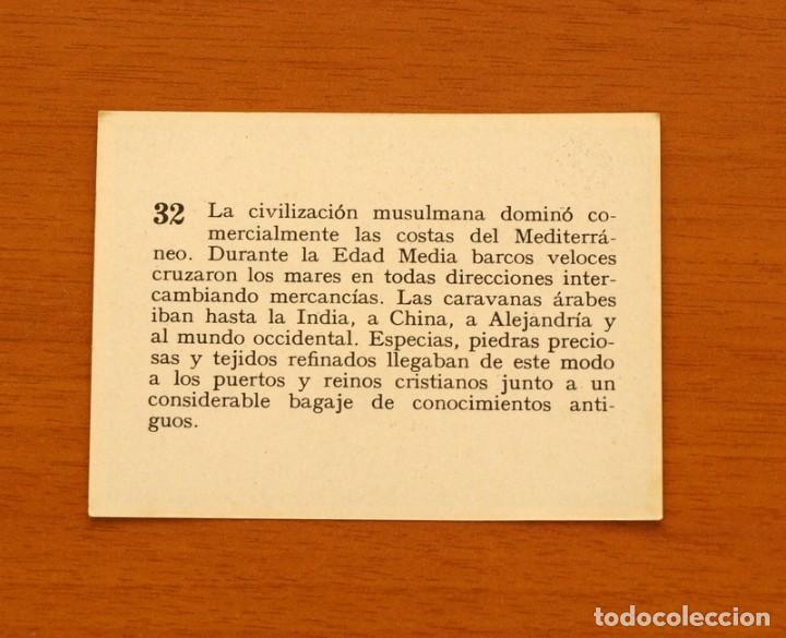 Coleccionismo cromos antiguos: Historia del Progreso Humano - N&ordm; 32 - Editorial Mateu 1966 - Nunca pegado - Foto 2