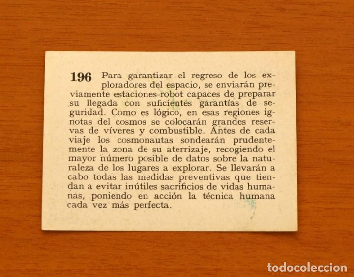 Coleccionismo cromos antiguos: Historia del Progreso Humano - N&ordm; 196 - Editorial Mateu 1966 - Nunca pegado - Foto 2