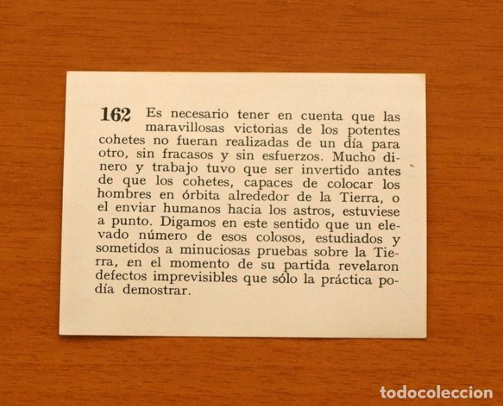 Coleccionismo cromos antiguos: Historia del Progreso Humano - N&ordm; 162 - Editorial Mateu 1966 - Nunca pegado - Foto 2