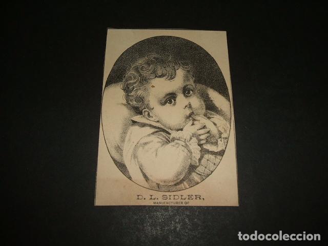 Coleccionismo cromos antiguos: BEBE CROMO SIGLO XIX - Foto 1