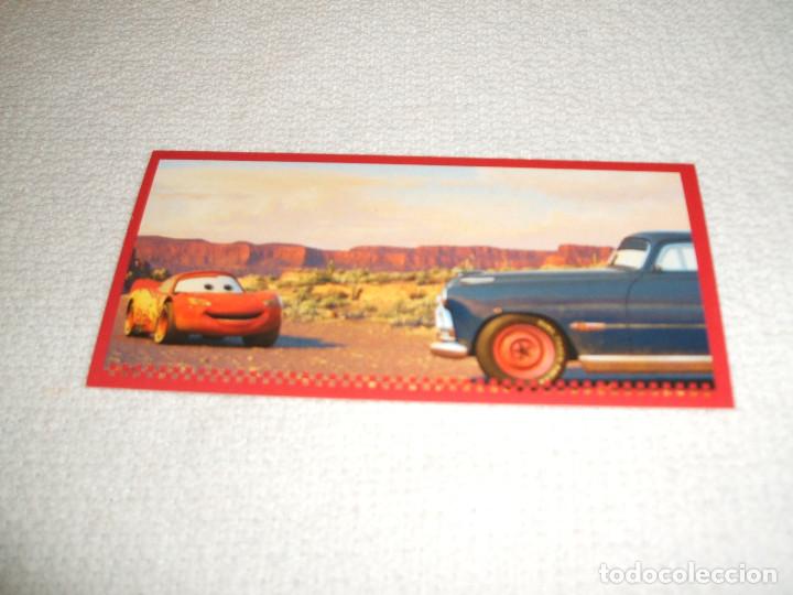 Collectable Antique Stickers: Cromo n&ordm; 102 Cars de la colecci&oacute;n de cromos de Panini a&ntilde;o 2008 (pel&iacute;cula Disney)