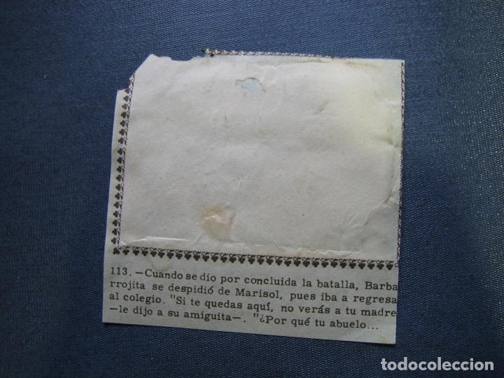 Coleccionismo cromos antiguos: Cromo pegado de Marisol - Foto 2