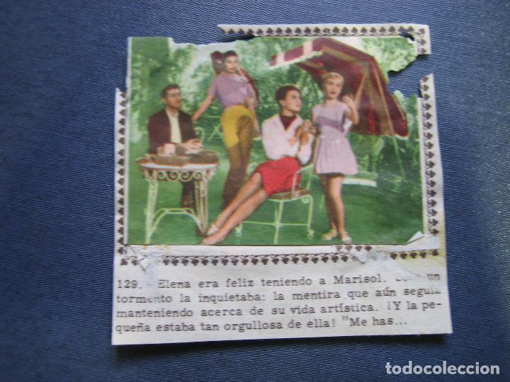 Coleccionismo cromos antiguos: 2 Cromos pegados de Marisol - Foto 1