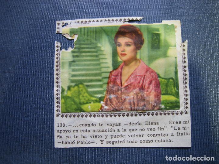 Coleccionismo cromos antiguos: 2 Cromos pegados de Marisol - Foto 2