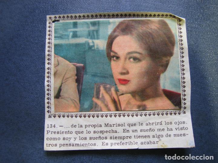 Coleccionismo cromos antiguos: 2 Cromos pegados de Marisol - Foto 1