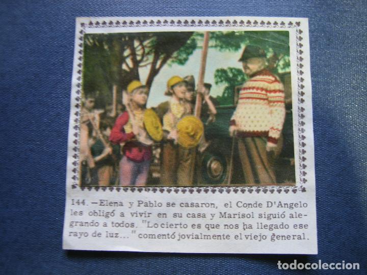 Coleccionismo cromos antiguos: 2 Cromos pegados de Marisol - Foto 1