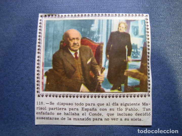 Coleccionismo cromos antiguos: 2 Cromos pegados de Marisol - Foto 2
