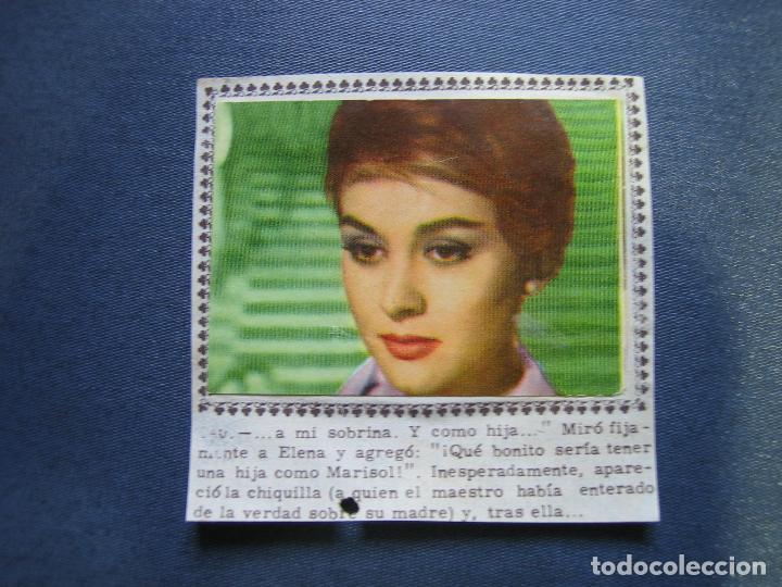 Coleccionismo cromos antiguos: 2 Cromos pegados de Marisol - Foto 2