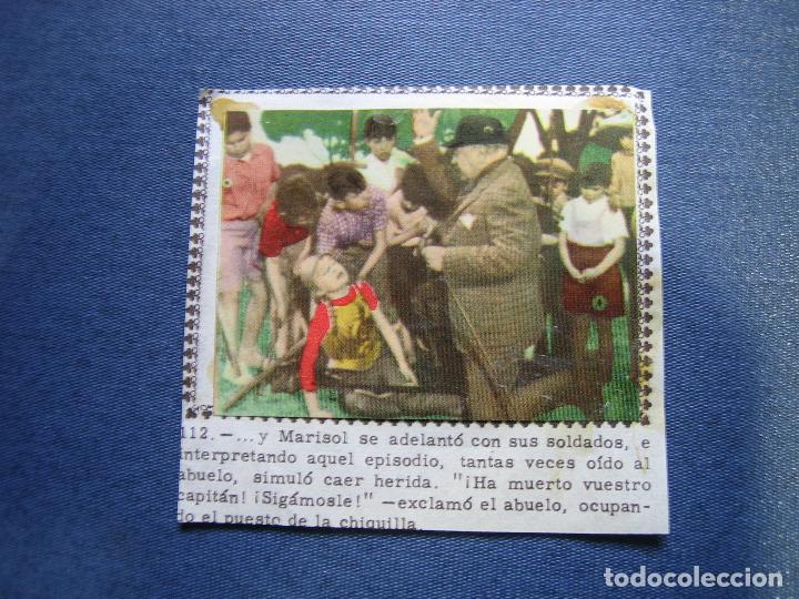 Coleccionismo cromos antiguos: 2 Cromos pegados de Marisol - Foto 1