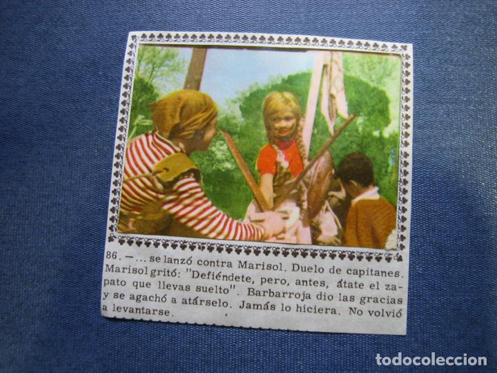 Coleccionismo cromos antiguos: 2 Cromos pegados de Marisol - Foto 2