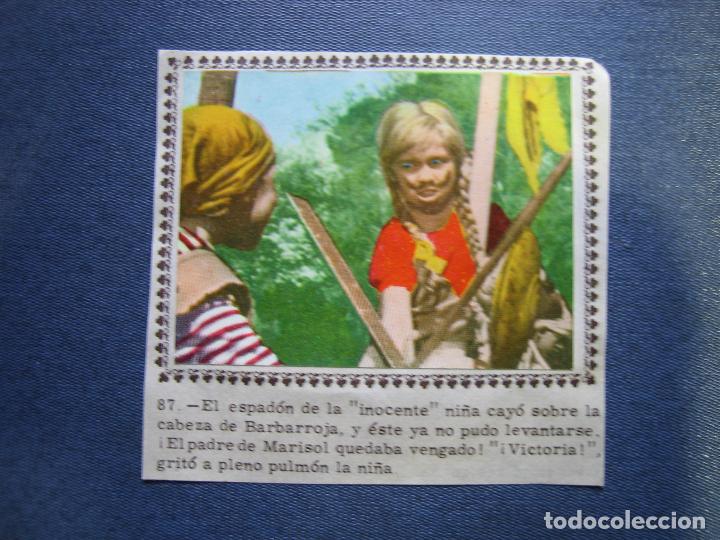 Coleccionismo cromos antiguos: 2 Cromos pegados de Marisol - Foto 1