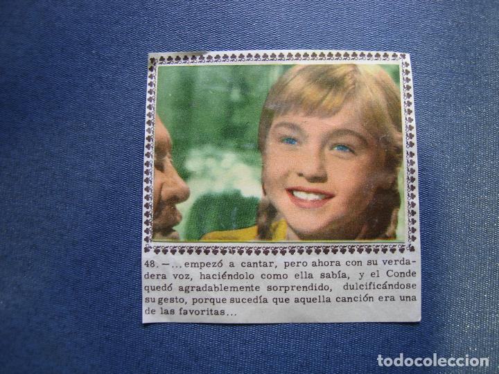 Coleccionismo cromos antiguos: 2 Cromos pegados de Marisol - Foto 2