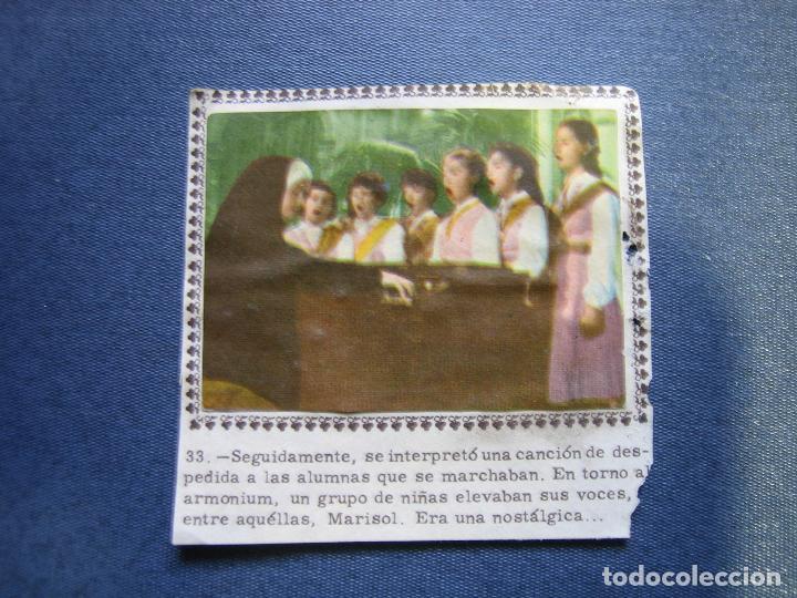 Coleccionismo cromos antiguos: 2 Cromos pegados de Marisol - Foto 1