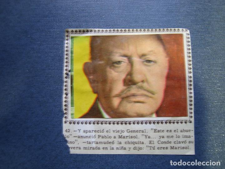 Coleccionismo cromos antiguos: 2 Cromos pegados de Marisol - Foto 2