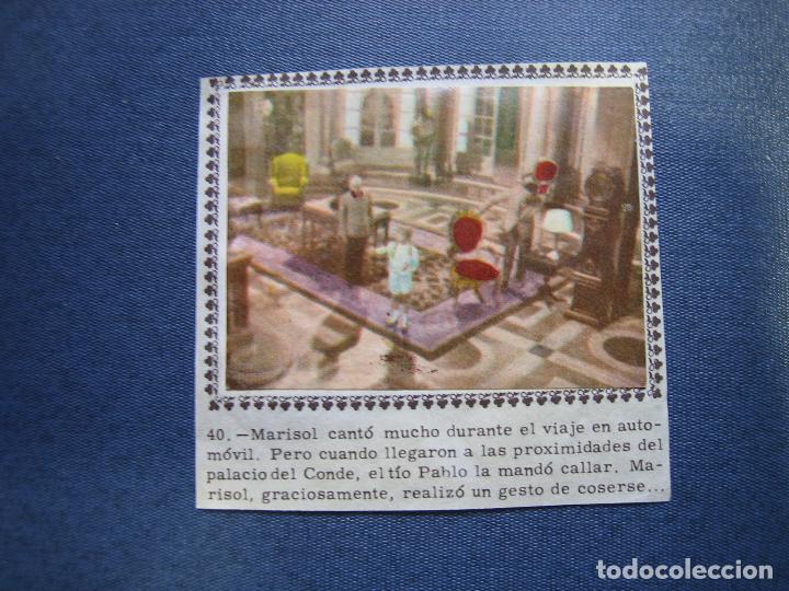 Coleccionismo cromos antiguos: 2 Cromos pegados de Marisol - Foto 1