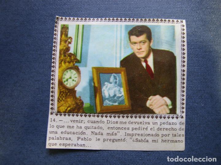 Coleccionismo cromos antiguos: 2 Cromos pegados de Marisol - Foto 2