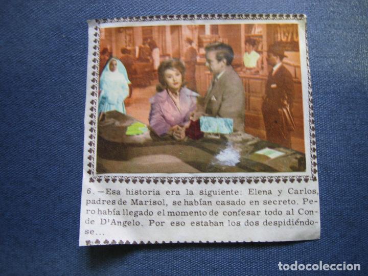 Coleccionismo cromos antiguos: 2 Cromos pegados de Marisol - Foto 2