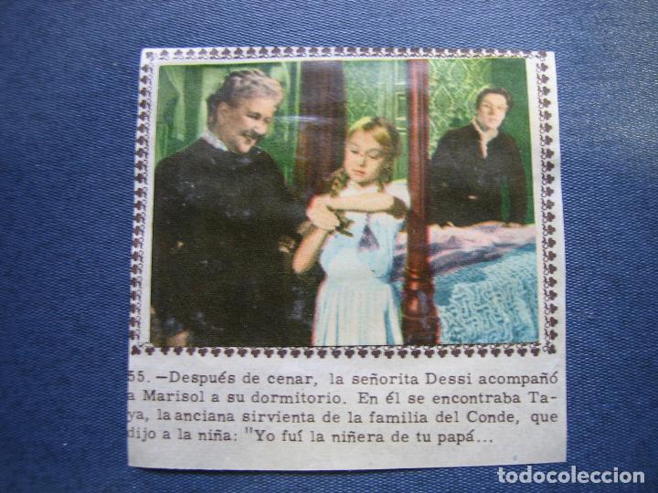Coleccionismo cromos antiguos: 2 Cromos pegados de Marisol - Foto 1