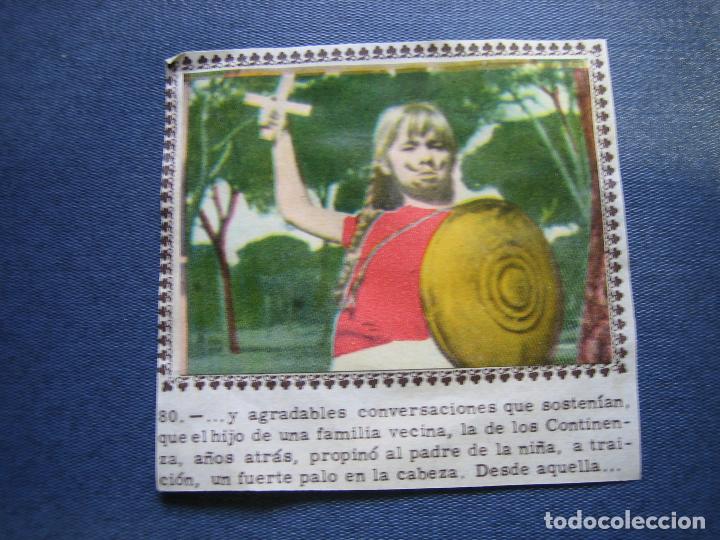 Coleccionismo cromos antiguos: 2 Cromos pegados de Marisol - Foto 1