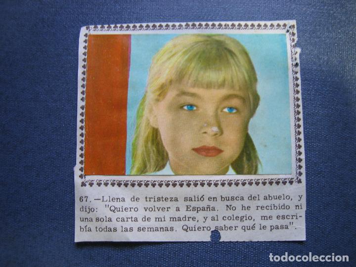 Coleccionismo cromos antiguos: 2 Cromos pegados de Marisol - Foto 1
