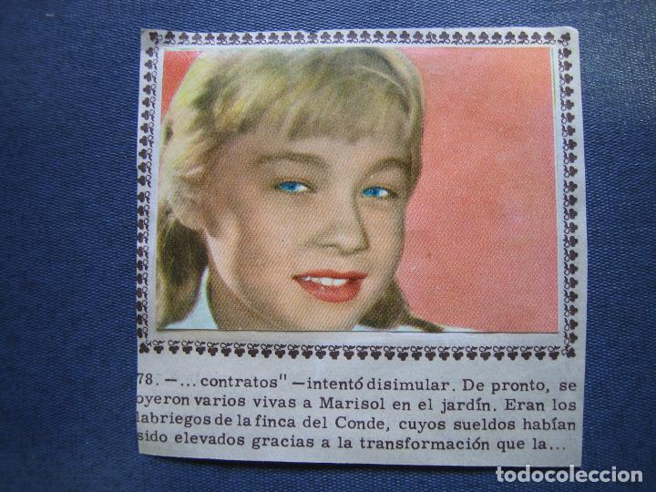 Coleccionismo cromos antiguos: 2 Cromos pegados de Marisol - Foto 1