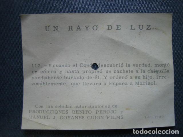 Coleccionismo cromos antiguos: Cromo de Marisol - Foto 2