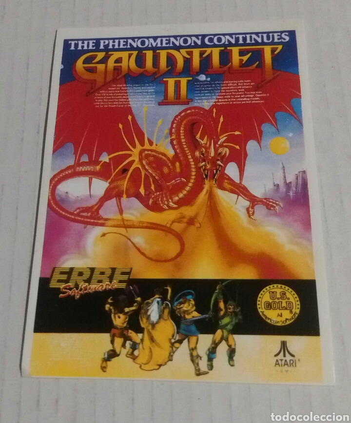 Coleccionismo cromos antiguos: Software collection Gauntlet II. N 41 - Foto 1