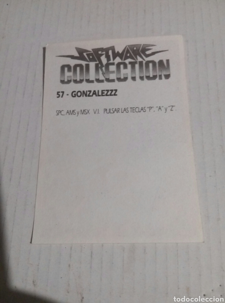 Coleccionismo cromos antiguos: Software collection 57 Gozalezzz - Foto 2