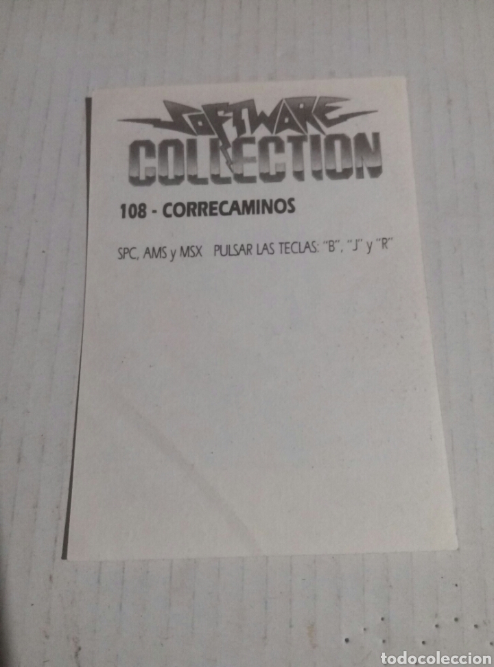 Coleccionismo cromos antiguos: Software collection 108 Correcaminos - Foto 2